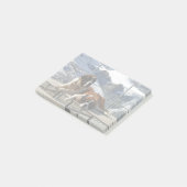 2 St-Bernard posierend - Post-it Notizblock (angewinkelt)