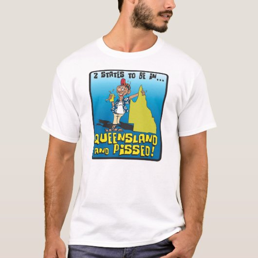 2 Staaten T-Shirt (Vorderseite)