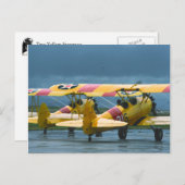 2 Stearman Postcard Postkarte (Vorne/Hinten)