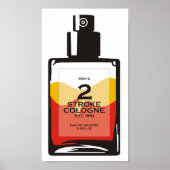"2 Stroke Cologne" Sledders.com Poster (Vorne)