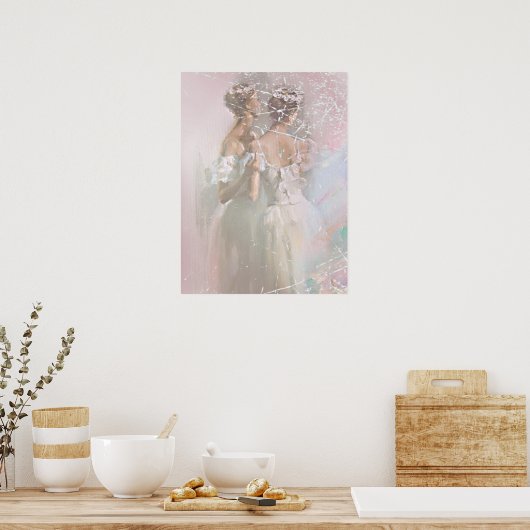 2 Tänzer Poster (Küche)