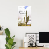 2 Thessaloniker 3:3 Poster (Heimbüro)