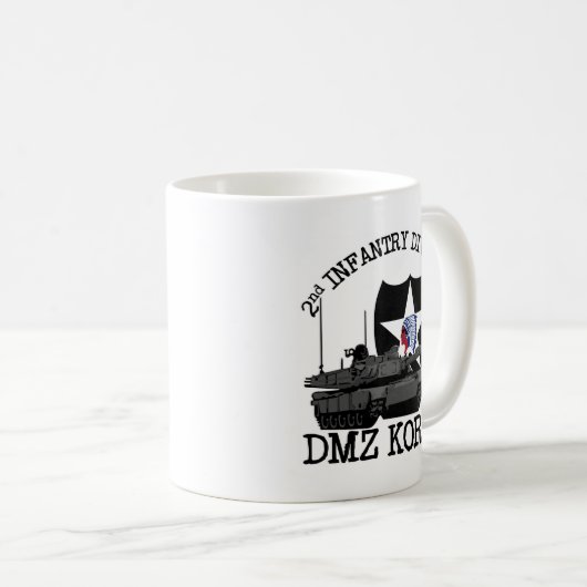 2. Tierarzt Identifikation DMZ Korea Kaffeetasse (VorderseiteRechts)