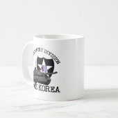 2. Tierarzt Identifikation DMZ Korea Kaffeetasse (Vorderseite Links)