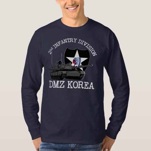 2. Tierarzt Identifikation DMZ Korea T-Shirt (Vorderseite)
