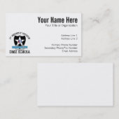 2. Tierarzt Identifikation Korea DMZ mit CIB Visitenkarte (Vorne/Hinten)