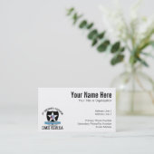 2. Tierarzt Identifikation Korea DMZ mit CIB Visitenkarte (Stehend Vorderseite)