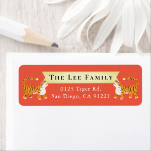 2 Tigers Red Address