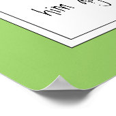 2 Timothy 1:12 Christliche Ermutigungsschrift Poster (Ecke)