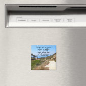 2 Timothy 1:7 Confident Bible Verse Magnet (In Situ (Geschirrspüler))