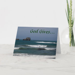 2 Timothy 1:7 Ermutigungskarte Karte