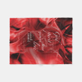 2 Timothy-1:7 Fleecedecke (Vorderseite (Horizontal))