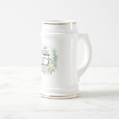 2 Timothy 1:7 Gott hat keinen Geist der Angst gege Bierglas (VorderseiteRechts)