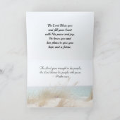 2 Timothy 1:7 Gott hat keinen Geist der Angst gege Karte (Innenseite)