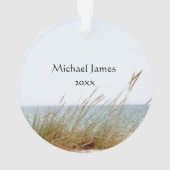 2 Timothy 1:7 Gott hat keinen Geist der Angst gege Ornament (Rückseite)