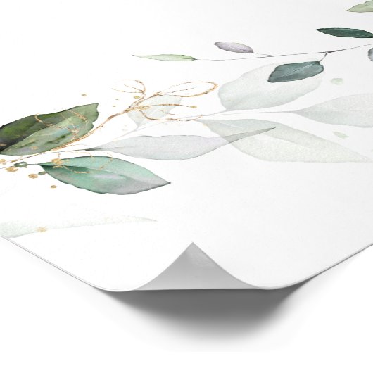 2 Timothy 1:7 KJV Bibelverse Poster (Ecke)