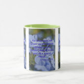 2 Timothy 1:7 KJV Bible Scripture Pic Two-Tone Tasse (Zentrum)