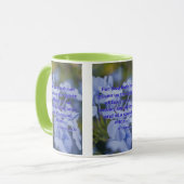 2 Timothy 1:7 KJV Bible Scripture Pic Two-Tone Tasse (Vorderseite Links)