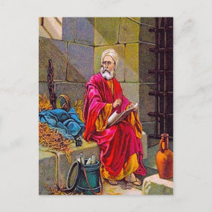 2 Timothy 4:6-8 Ich habe den Kurs Postcar beendet Postkarte