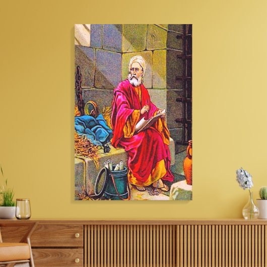 2 Timothy 4:6-8 Ich habe die Leinwand beendet (Insitu (Wohnzimmer))