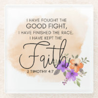 2 Timothy 4:7 - Ich habe den Glauben Peach behalte