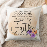2 Timothy 4:7 - Ich habe den Glauben Peach behalte