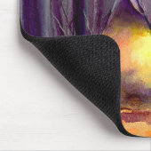 2 TIPIS VON SHARON SHARPE IM WALD MOUSEPAD (Ecke)