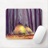 2 TIPIS VON SHARON SHARPE IM WALD MOUSEPAD (Mit Mouse)