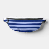 2-Ton-Blau-Streifen Bauchtasche (Ablage )