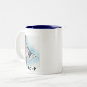 2 Ton-Kleiber-Tasse Zweifarbige Tasse (Vorderseite Links)