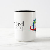 2-Ton Kriegsherrn-Schleifen-Tasse Zweifarbige Tasse (Mittel)