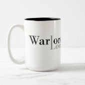 2-Ton Kriegsherrn-Schleifen-Tasse Zweifarbige Tasse (Links)