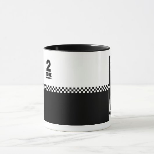 2-Ton Plattenen-Tasse Tasse (Zentrum)