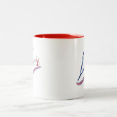 2 Töne 11 oz Tasse (Mittel)