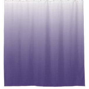 2-Töne-Farbverlauf ombre Ultra Violet Duschvorhang