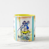 2 Töne Kaffee-Tasse Zweifarbige Tasse (Mittel)