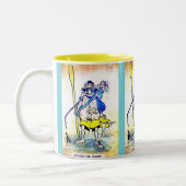 2 Töne Kaffee-Tasse Zweifarbige Tasse (Links)