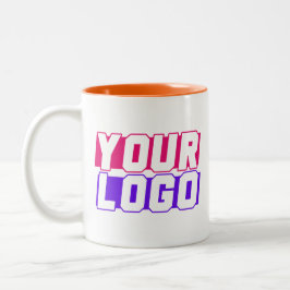 2 Tone Logo-Tasse Personalisiert Company Logo Zweifarbige Tasse