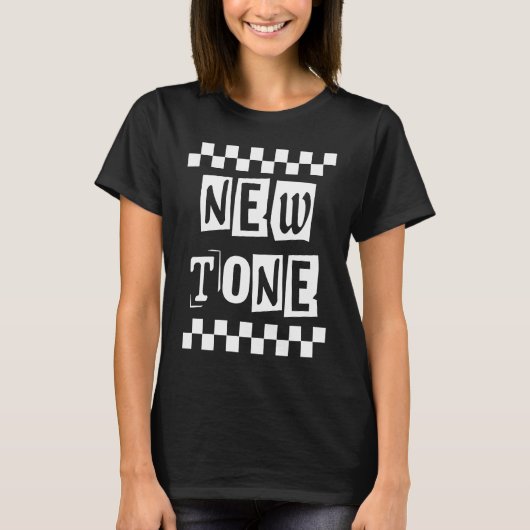 2 Tone Ska New Tone T-Shirt (Vorderseite)
