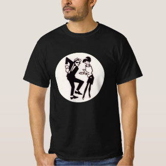 2 Tone Ska / Ska Revival Ska girl and guy T-Shirt