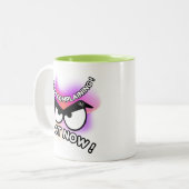 2-Tone Tasse 11oz : Jetzt handeln (grün) (Vorderseite Links)