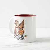 2-Tone Tasse 11oz : Mein Vater Mein altes Ich (bra (Vorderseite Links)