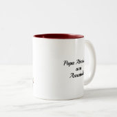 2-Tone Tasse 11oz : Mein Vater Mein altes Ich (bra (VorderseiteRechts)