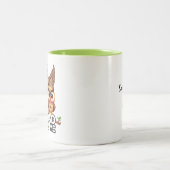 2-Tone Tasse 11oz : Mein Vater Mein altes Ich (Lim (Mittel)