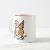 2-Tone Tasse 11oz : Mein Vater Mein altes Ich (pin (Vorderseite Links)