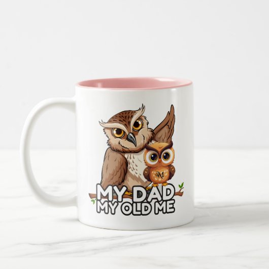 2-Tone Tasse 11oz : Mein Vater Mein altes Ich (pin (Links)
