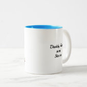 2-Tone Tasse 11oz : Mein Vater My Old Me (blau) (VorderseiteRechts)