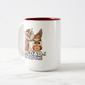 2-Tone Tasse 15oz : Mein Vater Mein Altes Ich (Mon (Vorderseite Links)