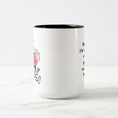2-Tone Tasse 15oz : Meine einzige Königin (schwarz (Mittel)