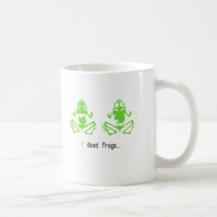 2 tote Frösche Kaffeetasse
